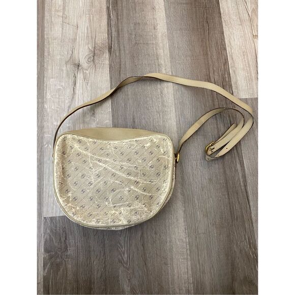 GUCCI Centennial Line Shoulder Bag GG PVC Leather White- VINTAGE PRELOVED FIXER - Picture 7 of 16